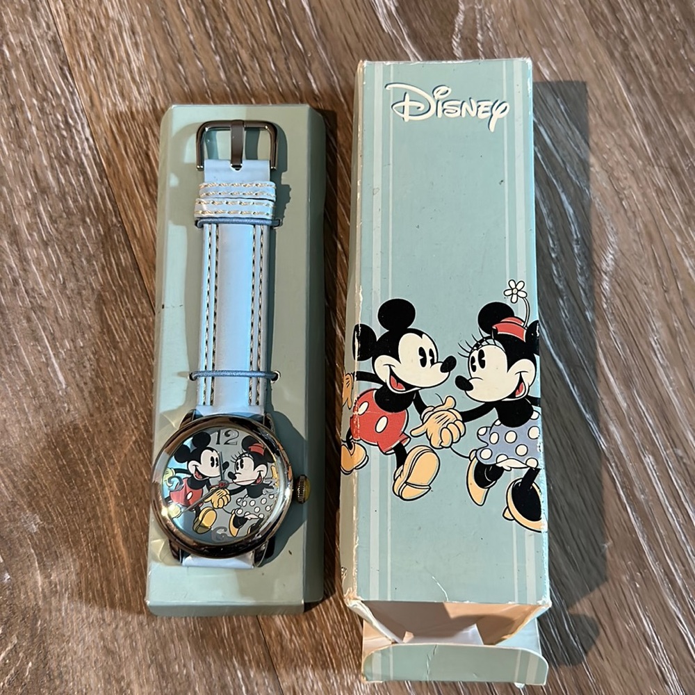 Minnie and Mickey watch
